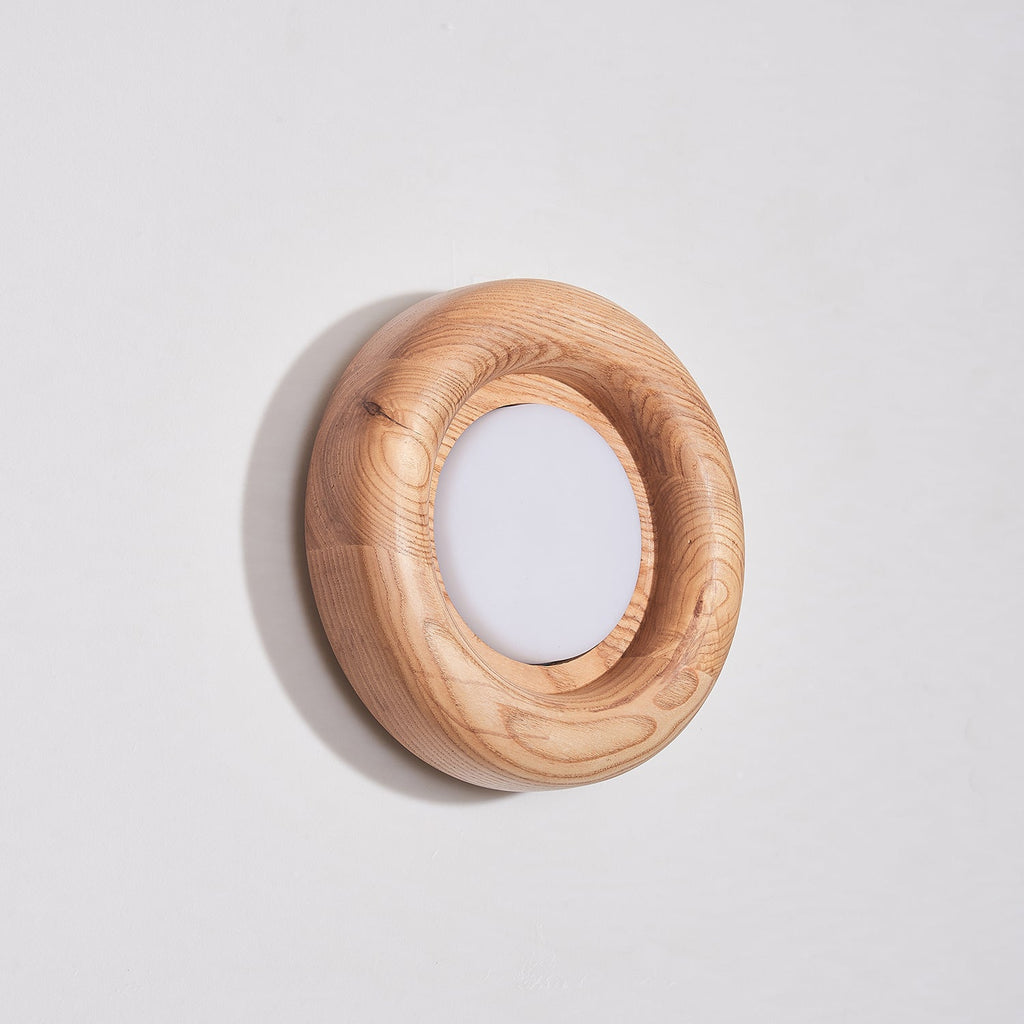 Drenlyn Wood Wall Light-Moonnatur