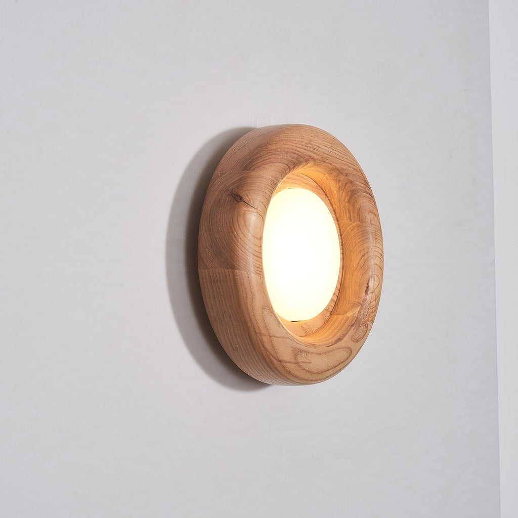 Drenlyn Wood Wall Light-Moonnatur