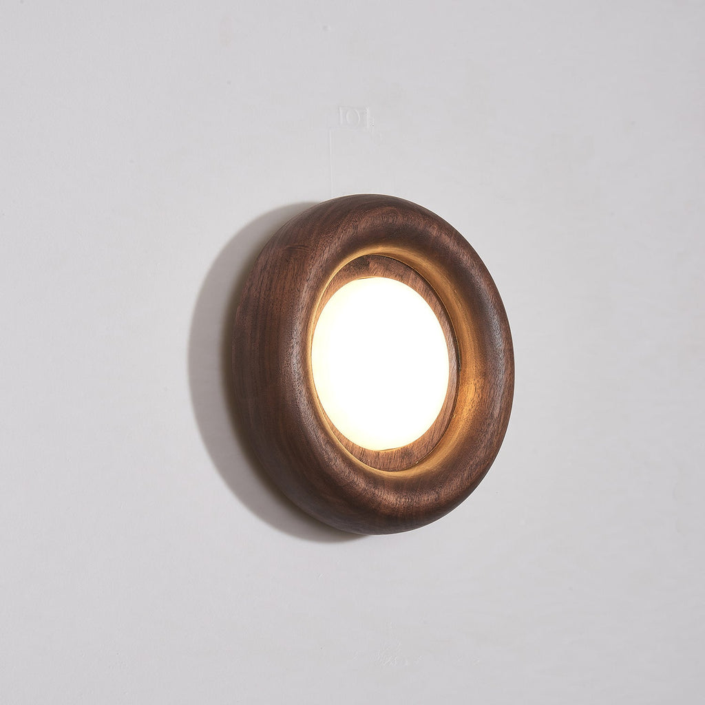 Drenlyn Wood Wall Light-Moonnatur