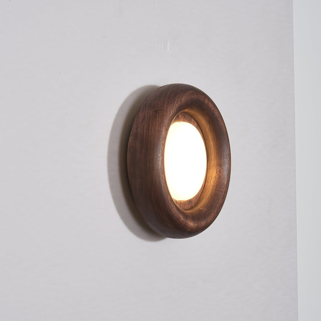 Drenlyn Wood Wall Light-Moonnatur
