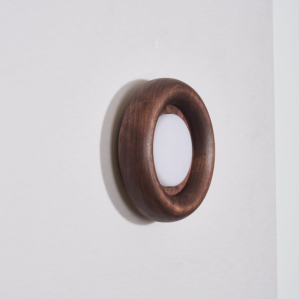 Drenlyn Wood Wall Light-Moonnatur