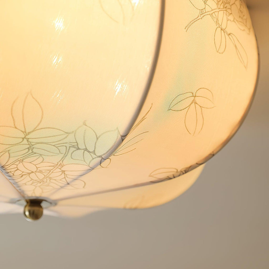 Zarenenna Fabric Ceiling Light-Moonnatur