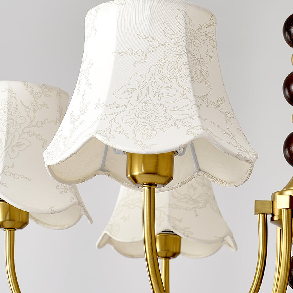 Junis Fabric Chandelier-Moonnatur