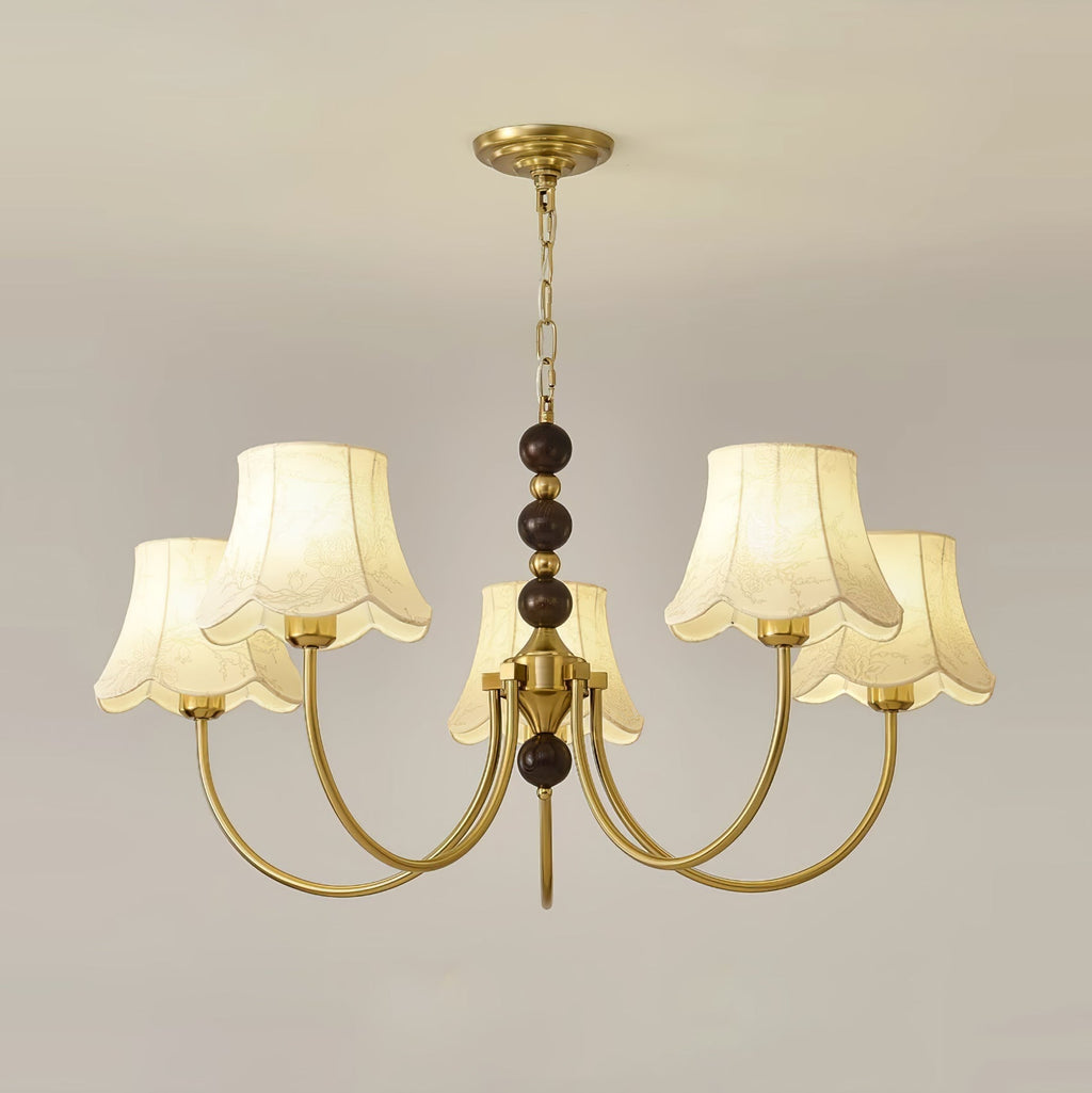 Junis Fabric Chandelier-Moonnatur
