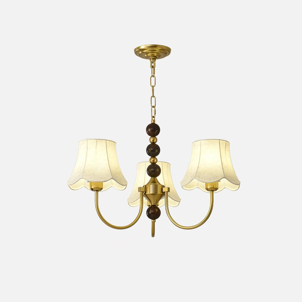 Junis Fabric Chandelier-Moonnatur