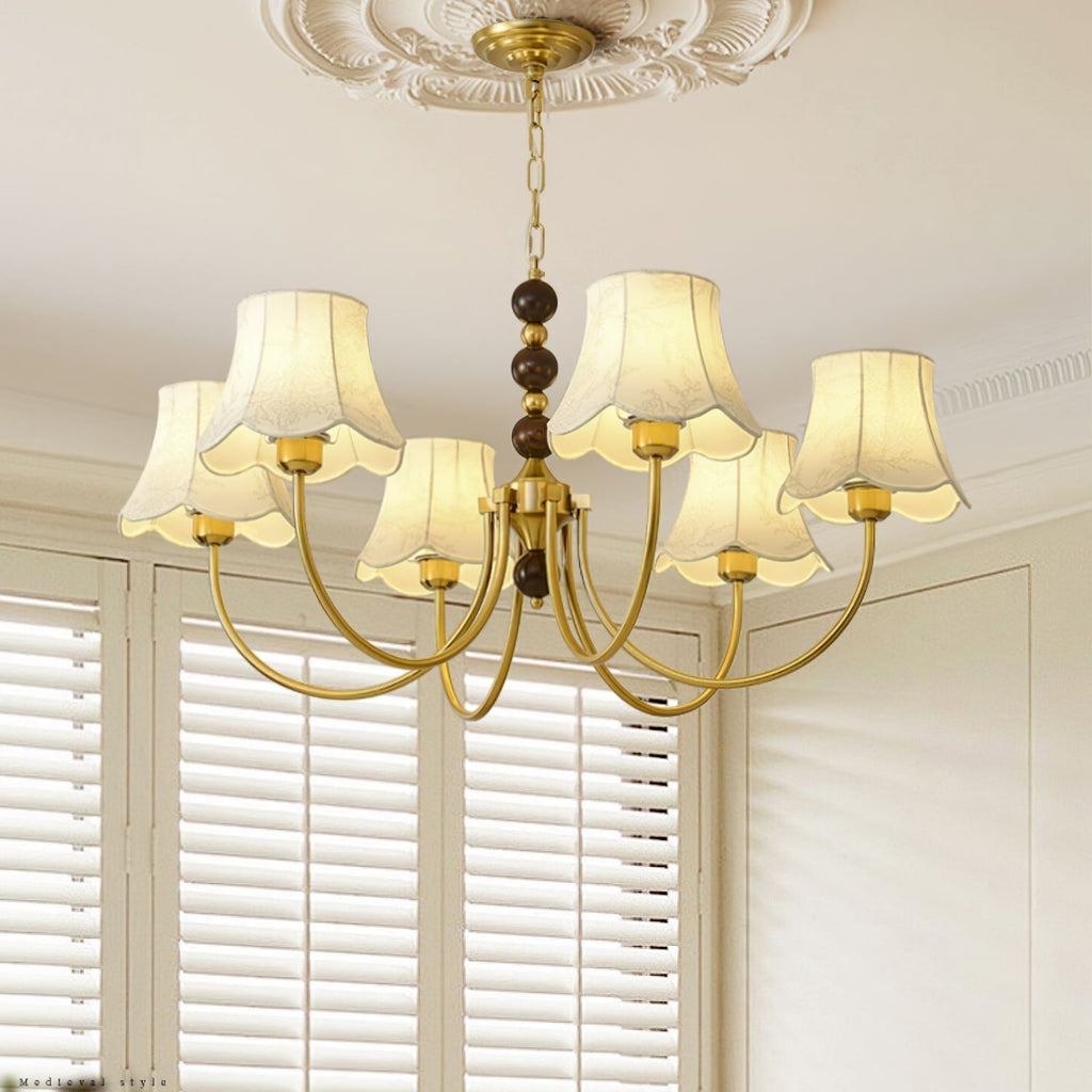 Junis Fabric Chandelier-Moonnatur