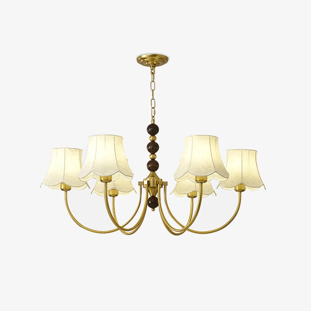 Junis Fabric Chandelier-Moonnatur