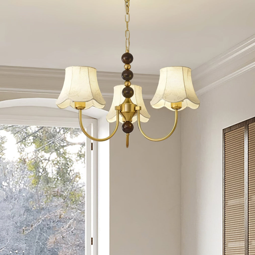 Junis Fabric Chandelier-Moonnatur