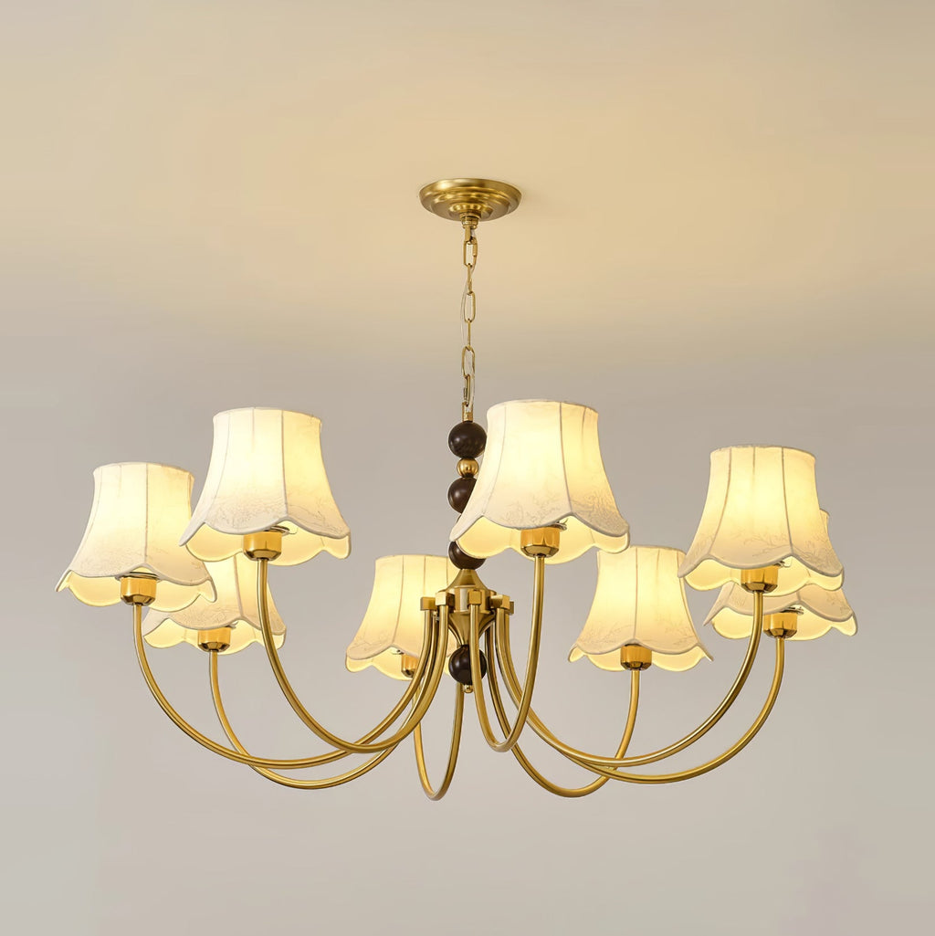 Junis Fabric Chandelier-Moonnatur