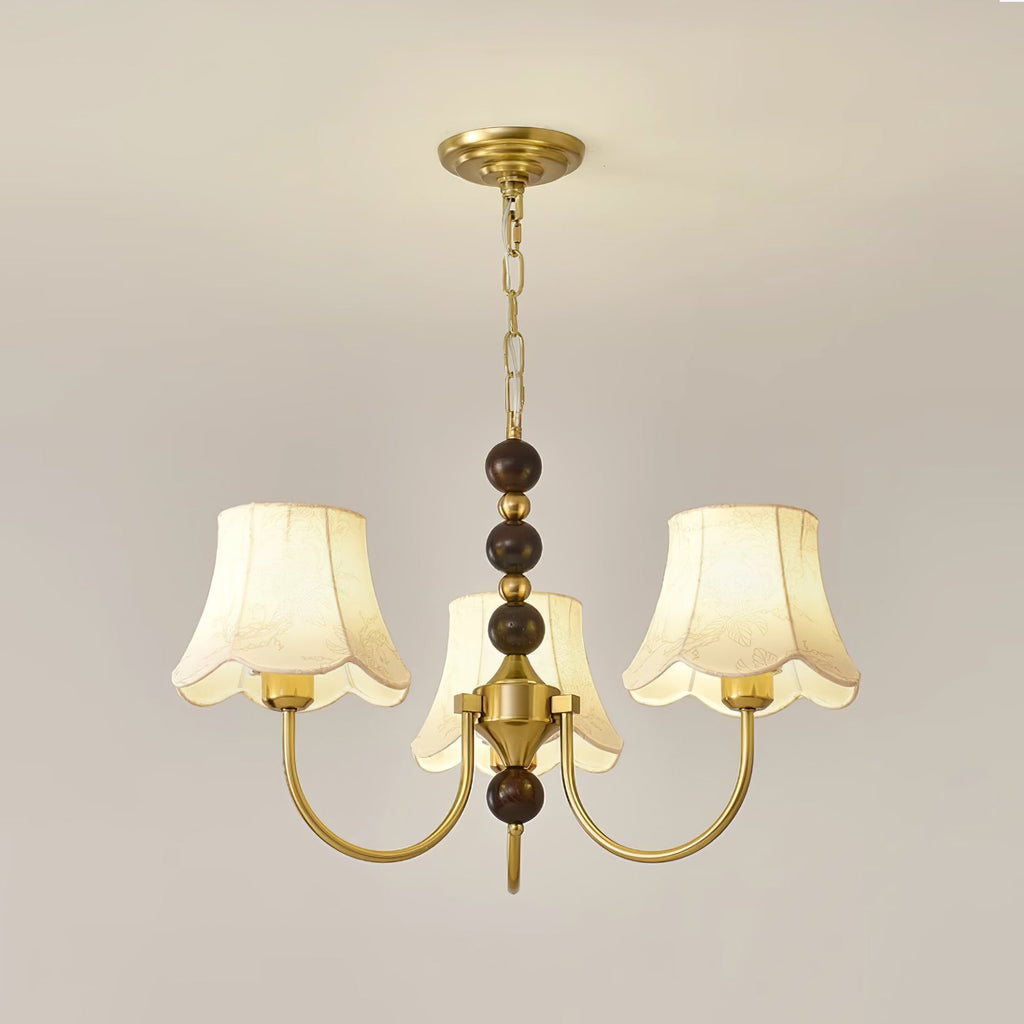Junis Fabric Chandelier-Moonnatur