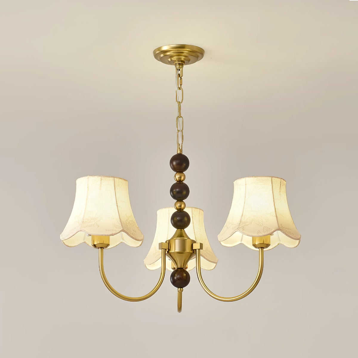 Junis Fabric Chandelier-Moonnatur