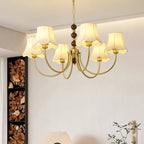 Junis Fabric Chandelier-Moonnatur