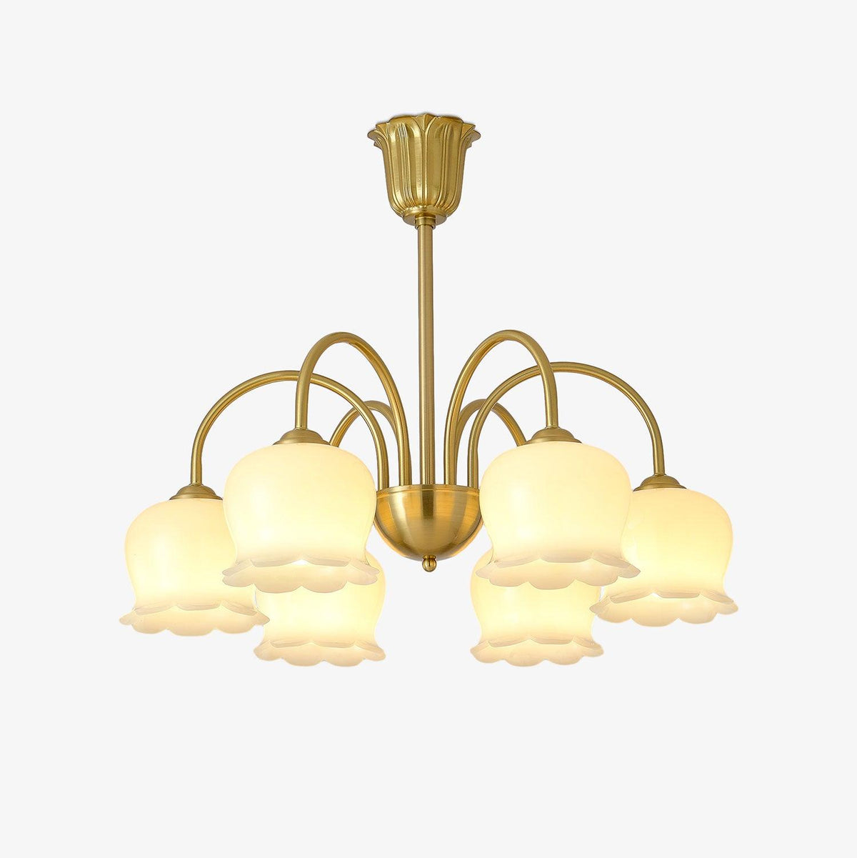 Wyralia Glass Chandelier-Moonnatur