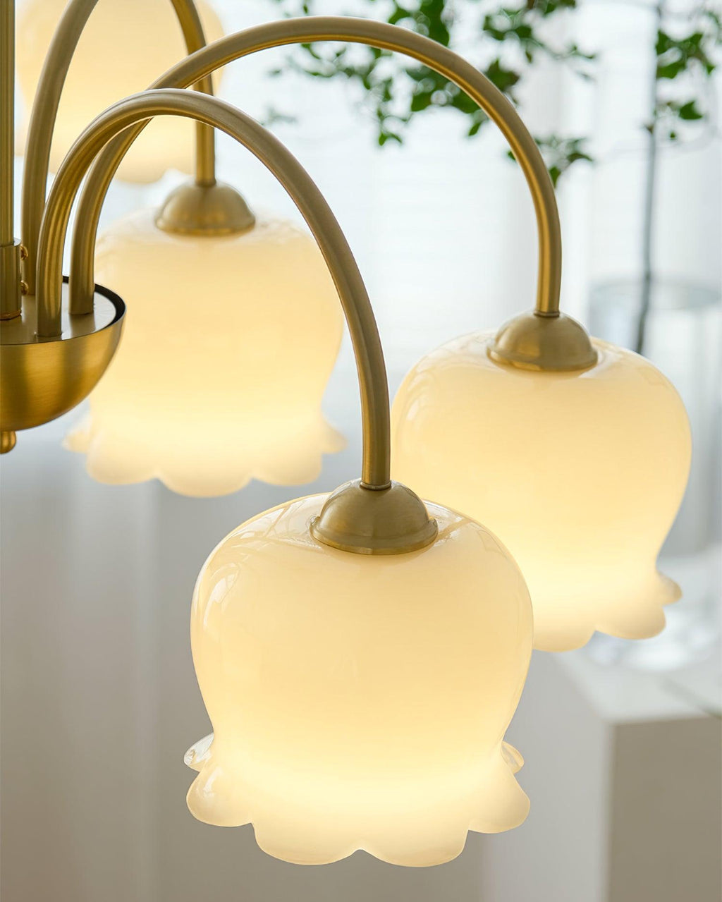 Wyralia Glass Chandelier-Moonnatur