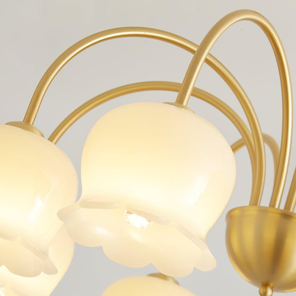 Wyralia Glass Chandelier-Moonnatur
