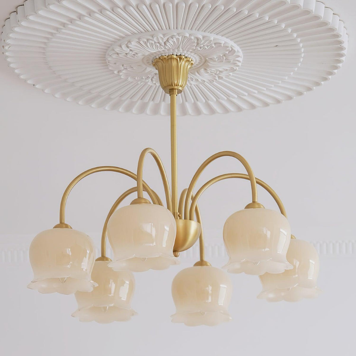 Wyralia Glass Chandelier-Moonnatur