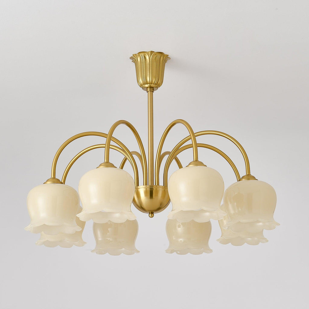 Wyralia Glass Chandelier-Moonnatur