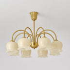 Wyralia Glass Chandelier-Moonnatur