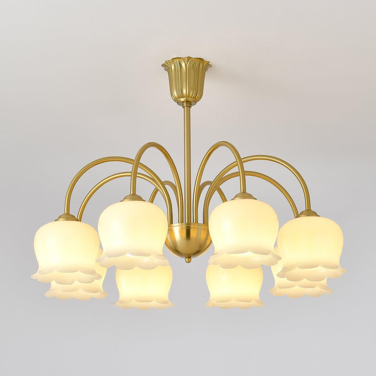 Wyralia Glass Chandelier-Moonnatur