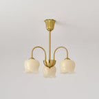 Wyralia Glass Chandelier-Moonnatur