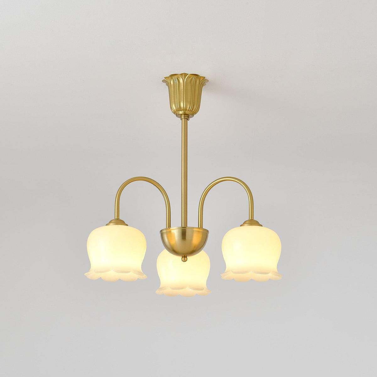 Wyralia Glass Chandelier-Moonnatur