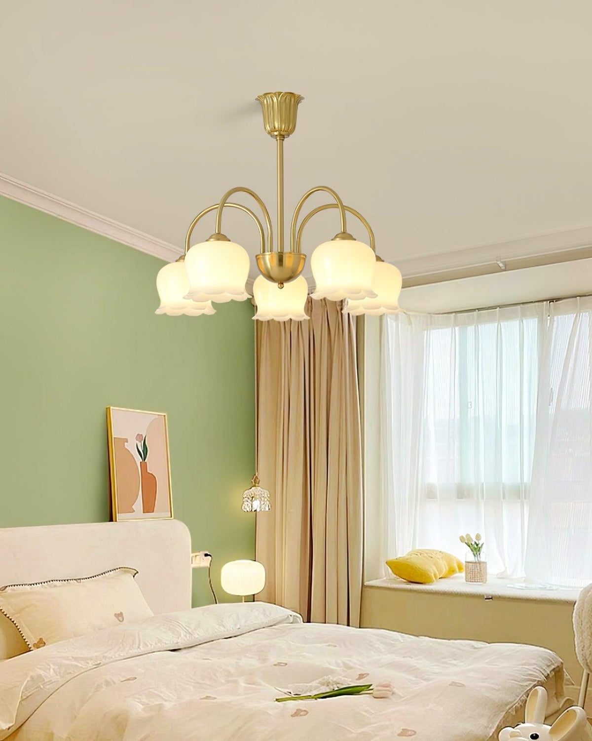Wyralia Glass Chandelier-Moonnatur