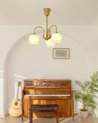 Wyralia Glass Chandelier-Moonnatur