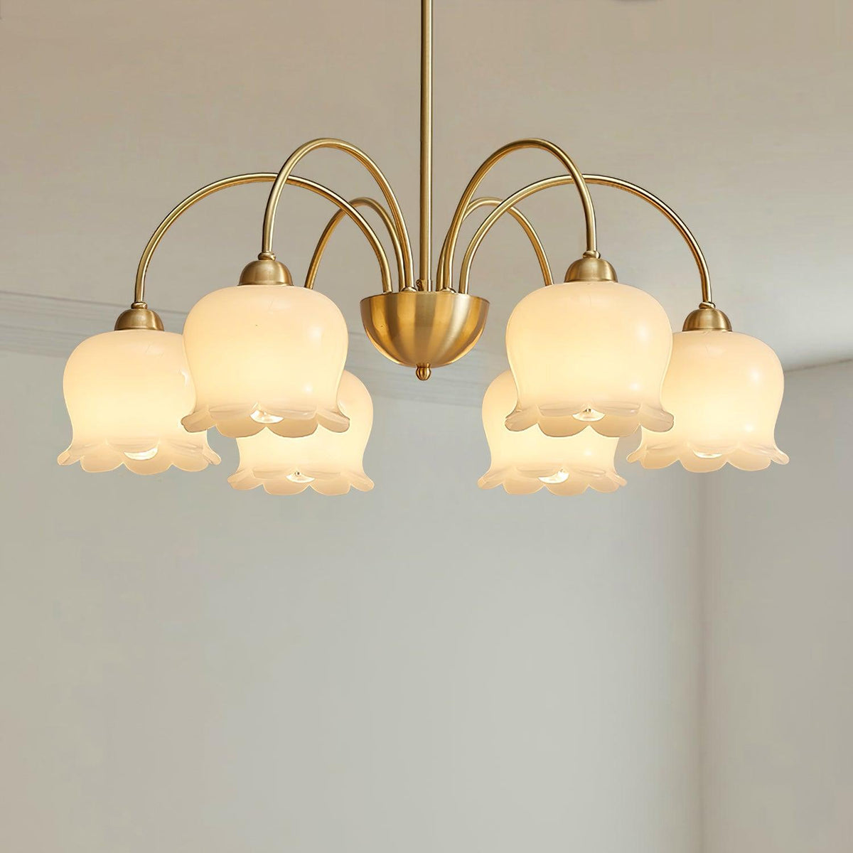 Wyralia Glass Chandelier-Moonnatur