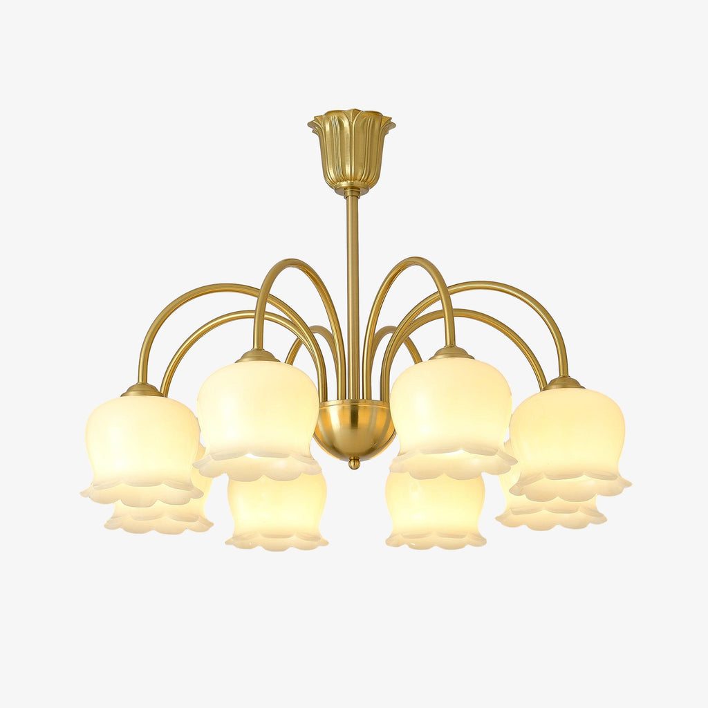 Wyralia Glass Chandelier-Moonnatur