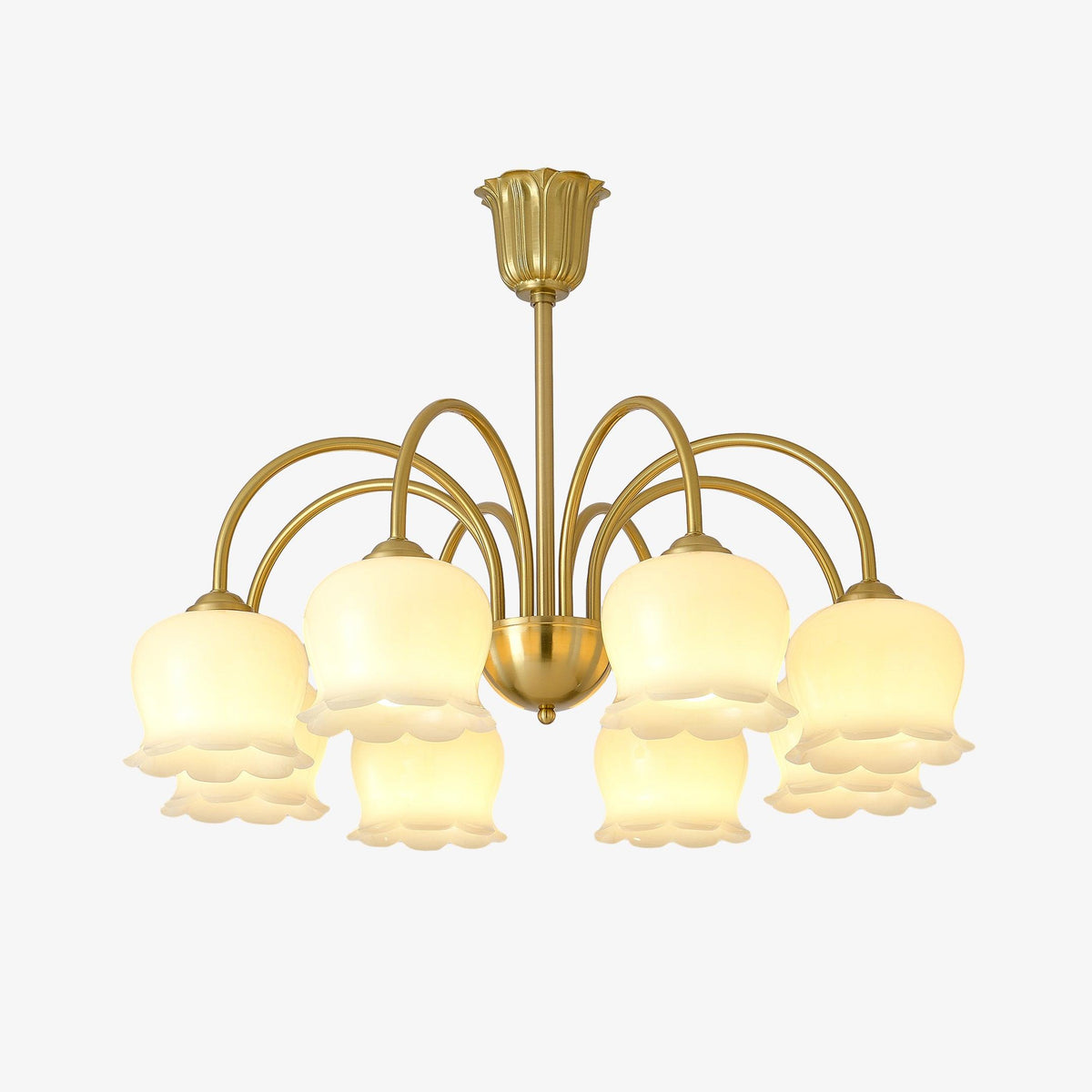 Wyralia Glass Chandelier-Moonnatur