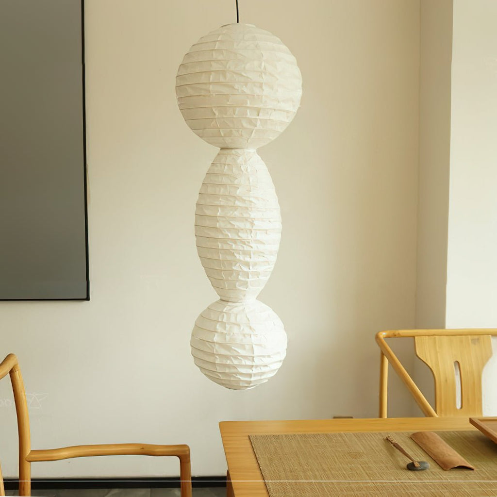 Yardenora Paper Pendant Light-Moonnatur