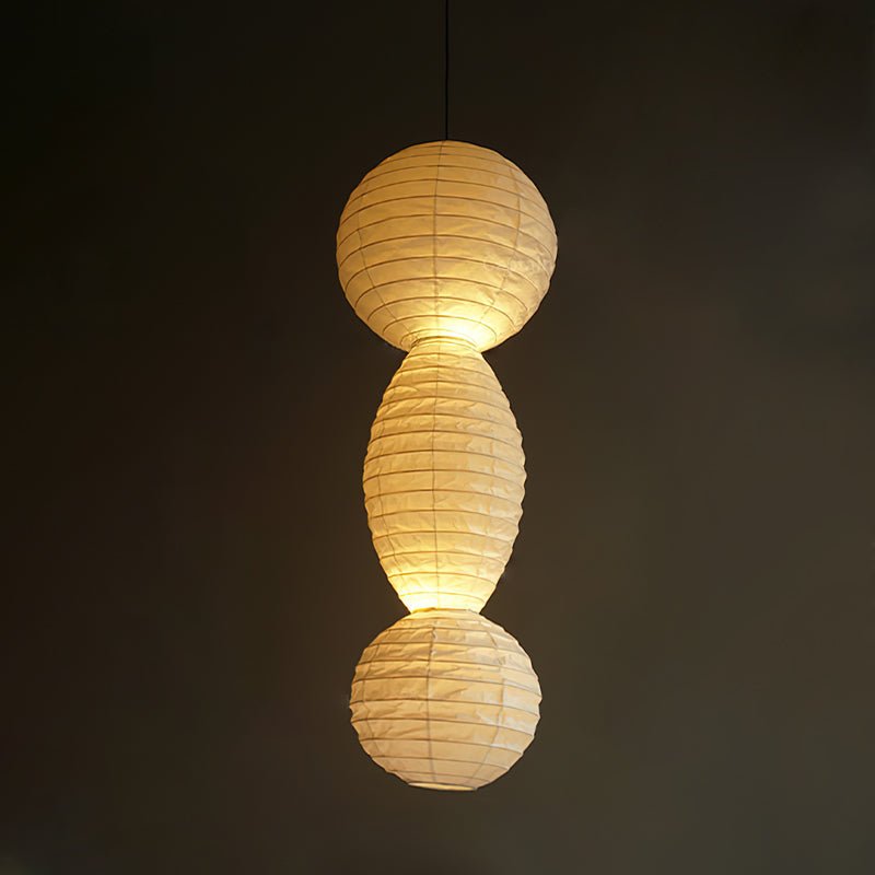 Yardenora Paper Pendant Light-Moonnatur