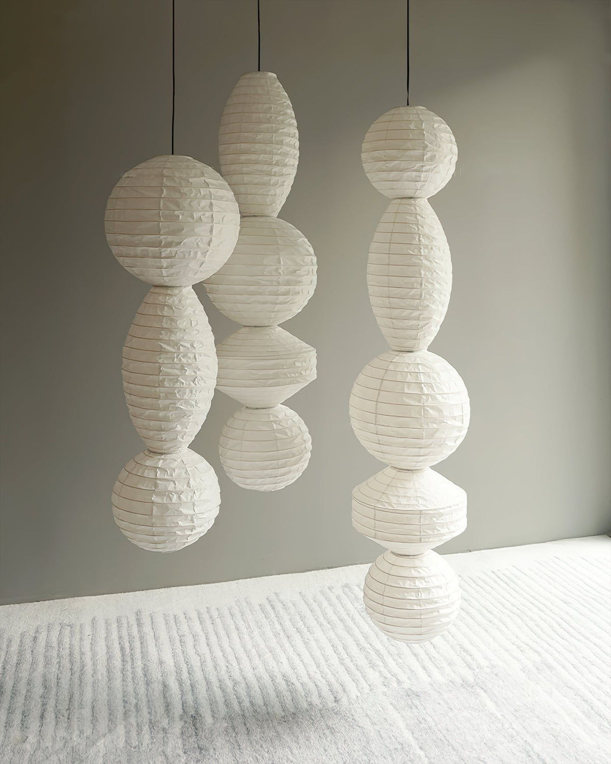 Yardenora Paper Pendant Light-Moonnatur
