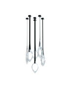 Tirelle Glass Chandelier-Moonnatur