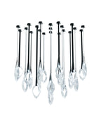 Tirelle Glass Chandelier-Moonnatur
