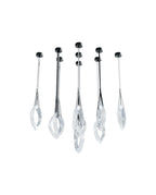 Tirelle Glass Chandelier-Moonnatur
