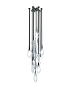 Tirelle Glass Chandelier-Moonnatur
