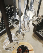 Tirelle Glass Chandelier-Moonnatur