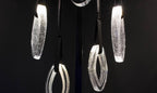 Tirelle Glass Chandelier-Moonnatur