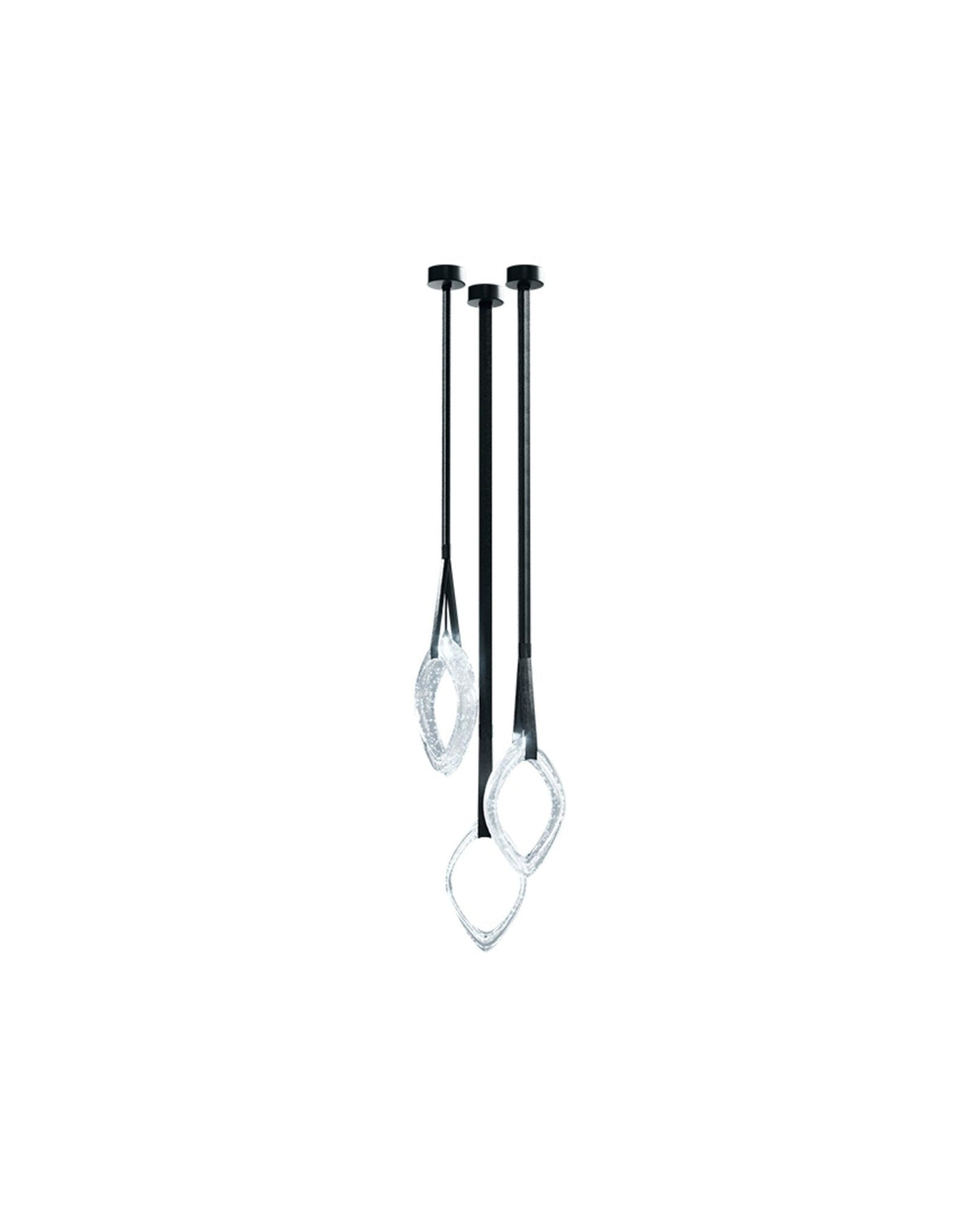 Tirelle Glass Chandelier-Moonnatur