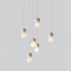 Mirevale Cement Pendant Lamp-Moonnatur