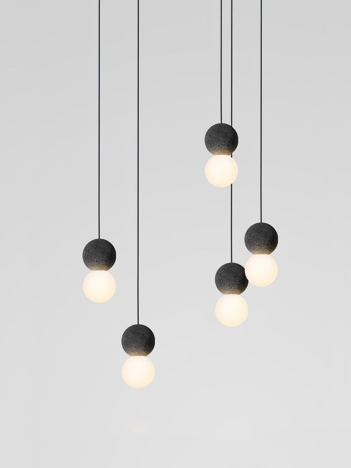 Mirevale Cement Pendant Lamp-Moonnatur