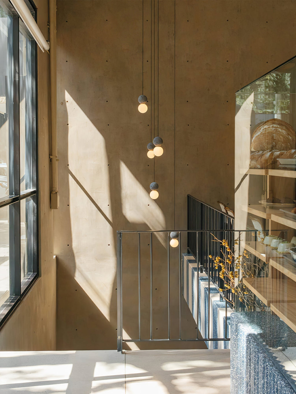 Mirevale Cement Pendant Lamp-Moonnatur