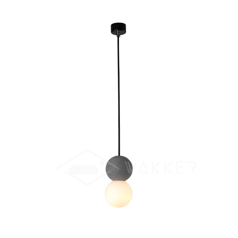 Mirevale Cement Pendant Lamp-Moonnatur
