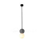 Mirevale Cement Pendant Lamp-Moonnatur
