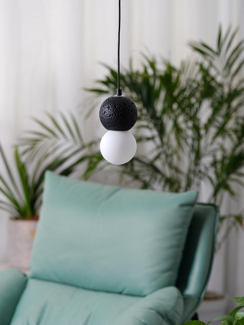 Mirevale Cement Pendant Lamp-Moonnatur