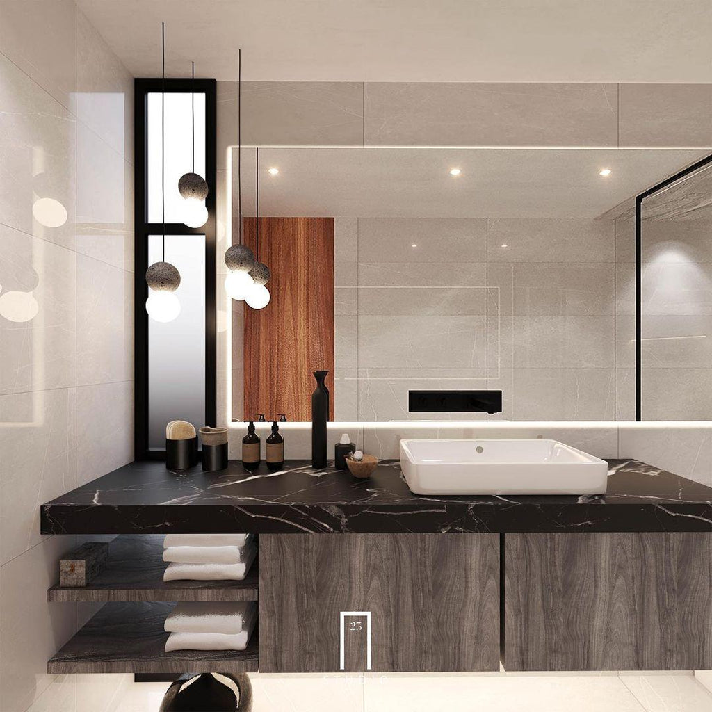 Mirevale Cement Pendant Lamp-Moonnatur