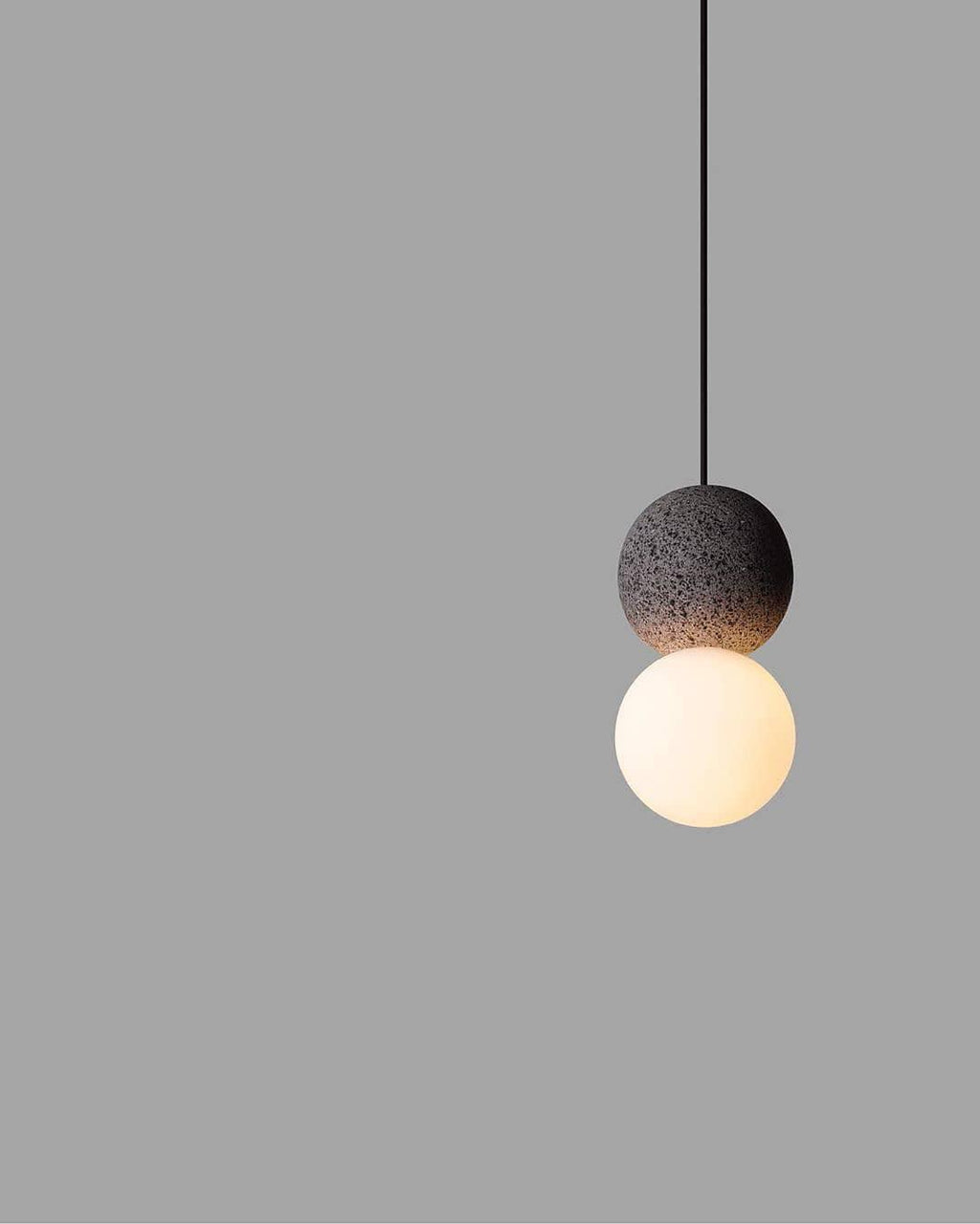 Mirevale Cement Pendant Lamp-Moonnatur