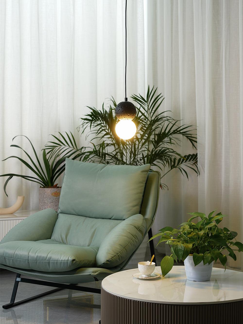 Mirevale Cement Pendant Lamp-Moonnatur
