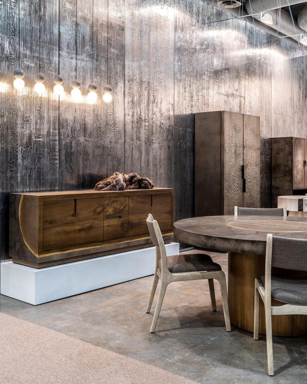 Mirevale Cement Pendant Lamp-Moonnatur
